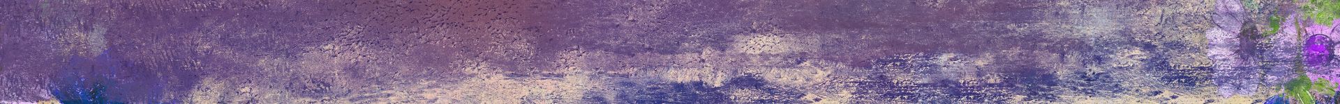 Stunning abstract fluid art featuring blue and purple swirls creating a captivating visual impact.